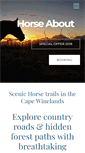 Mobile Screenshot of horseabout.co.za